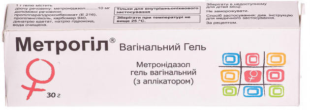 Метрогил влагалищный гель 30 г