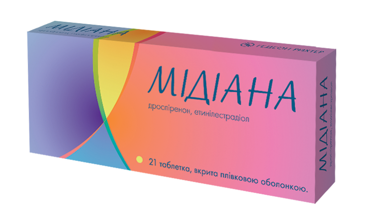 Мидиана таблетки №21