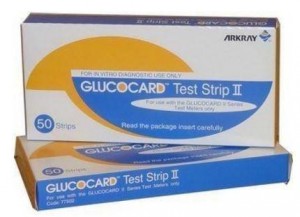 Тест-полоски Glucocard Test Strip II №50 - фото