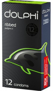Презервативы Dolphi Ribbed №12 - фото