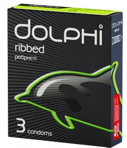 Презервативы Dolphi Ribbed №3 - фото