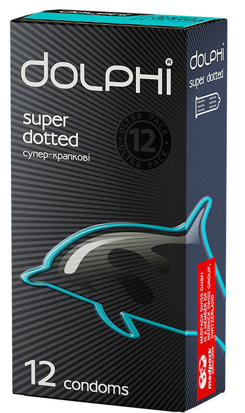 Презервативы Dolphi Super Dotted №12