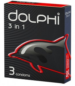 Презервативы Dolphi 3в1 №3 - изображение Презервативы Dolphi 3в1 №3 - фото