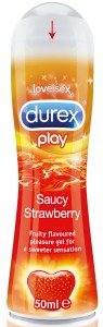 Гель-cмазка Durex Play Saucy Strawberry 50 мл - изображение Гель-cмазка Durex Play Saucy Strawberry 50 мл - фото