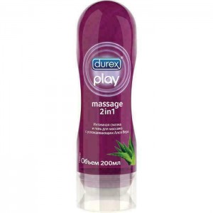Гель-смазка Durex Play Massage 2в1 Aloe Vera 200 мл - фото
