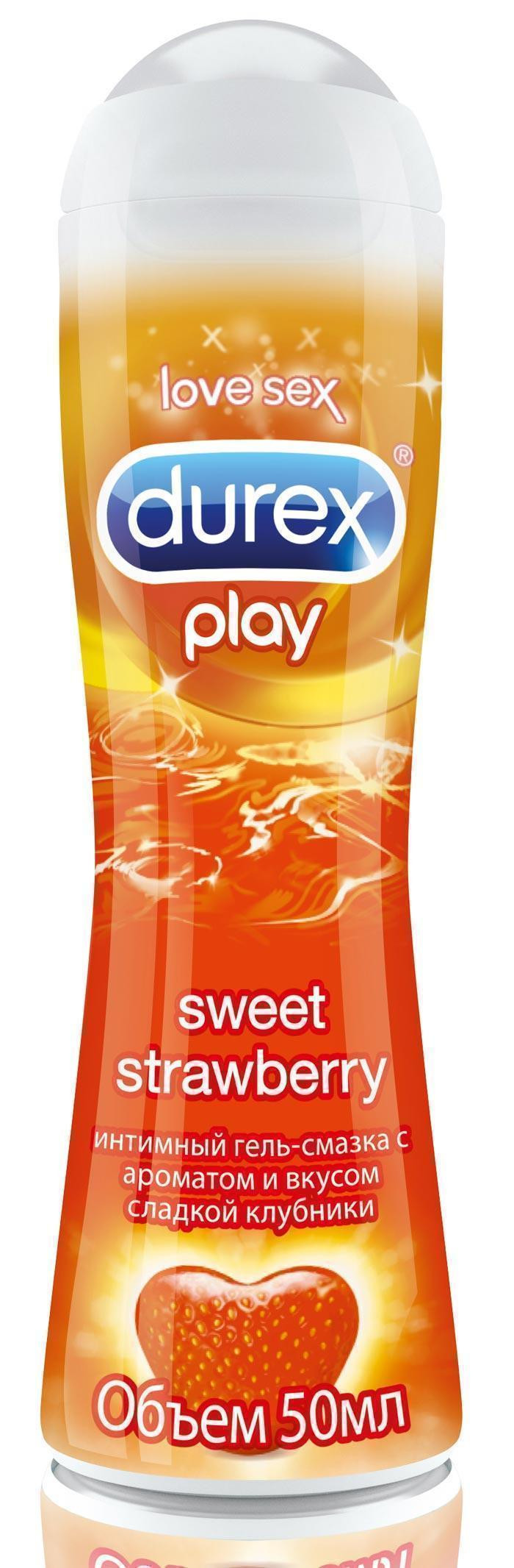 Гель-смазка Durex Play Sweet Strawberry 50 мл