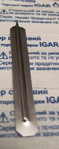 Скарификатор стальной стерильный Igar №200