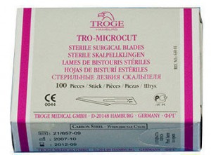 Лезвие хирургическое TRO-MICROCUT №24 - фото