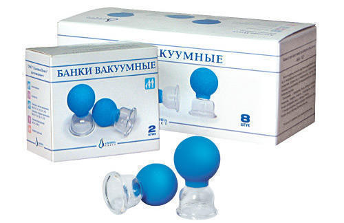 Банки медицинские вакуумные №8