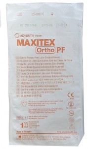 Перчатки Maxitex Ortho PF латексные хирургические стерильные, неопудренные (р.6) - фото