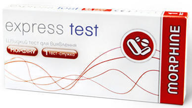 Экспресс-тест Express Test для определения морфина (полоска)