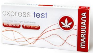 Экспресс-тест Express Test для определения марихуаны (полоска) - фото