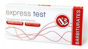 Экспресс-тест Express Test для определения барбитуратов (полоска) - фото