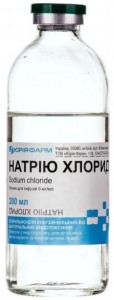 Натрия хлорид 0,9% раствор 200 мл - фото