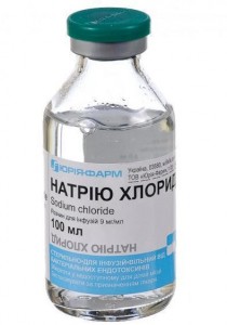 Натрия хлорид раствор 0,9% бутылка 100 мл - фото