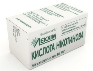 Никотиновая кислота 0,05 г таблетки №50 - изображение Никотиновая кислота 0,05 г таблетки №50 - фото