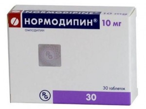 Нормодипин 10 мг таблетки №30 - фото