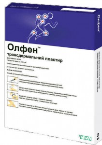 Олфен 140 мг трасдермальний пластырь №5 - изображение Олфен 140 мг трасдермальний пластырь №5 - фото
