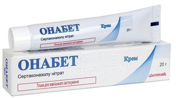 Онабет 20 мг/г крем 20 г
