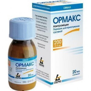 Ормакс 200 мг/5 мл порошок для приготовления суспензии 20 мл - фото
