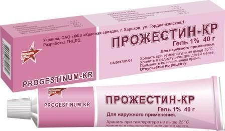 Прожестин-КР гель 1% туба 40 г