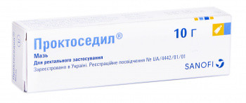 Проктоседил мазь 10 г