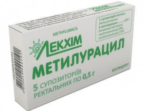 Свечи с метилурацилом 0,5 г №5 - фото