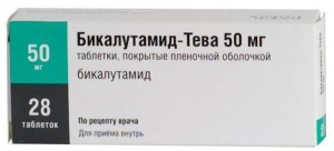 Бикалутамид-Тева 50 мг таблетки №28 - фото