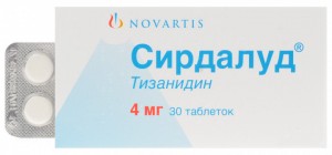 Сирдалуд 4 мг таблетки №30 - фото