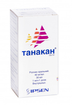 Танакан капли 30 мл