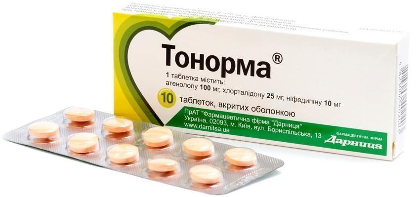 Тонорма таблетки №10
