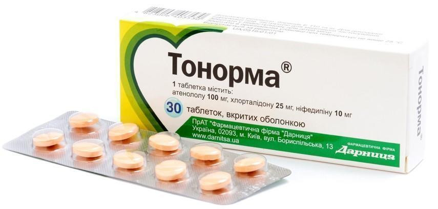 Тонорма таблетки №30