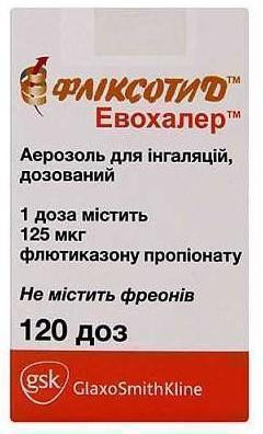 Фликсотид Эвохалер 125 мкг аэрозоль 120 доз