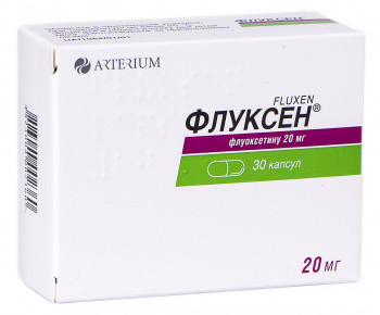 Флуксен 0,02 г капсулы №30