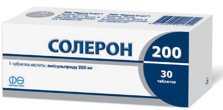 Солерон-200 200 мг таблетки №30
