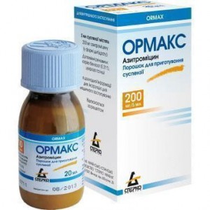 Ормакс порошок для приготовления суспензии 200 мг/5 мл 30 мл - фото