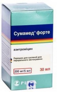 Сумамед Форте 200 мг/5 мл порошок 30 мл - фото