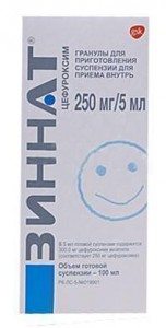 Зиннат гранулы д/сусп. 250 мг саше №10 - фото