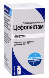 Цефопектам порошок для инъекций 1 г/1 г флакон №1 - фото