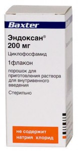 Эндоксан порошок для приготовления раствора 200 мг №10 - фото