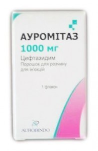 Ауромитаз порошок для раствора 1000 мг - фото