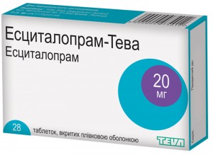 Эсциталопрам-Тева 20 мг таблетки №28 - изображение Эсциталопрам-Тева 20 мг таблетки №28 - фото