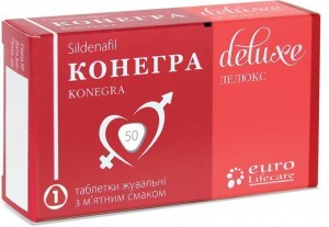 Конегра Делюкс 50 мг таблетки жевательные №1 - фото