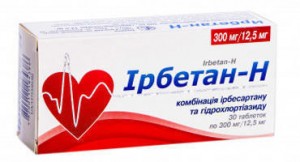 Ирбетан-Н 300 мг/12,5 мг таблетки №30 - фото