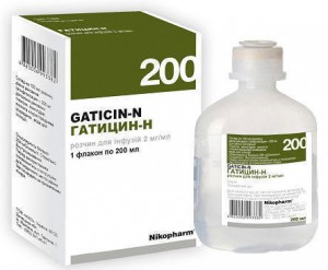 Гатицин-Н 2 мг/мл раствор для инфузий 200 мл - фото
