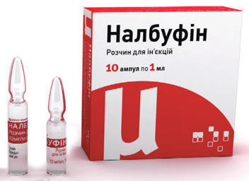 Налбуфин раствор 10 мг/мл ампулы 1 мл №10