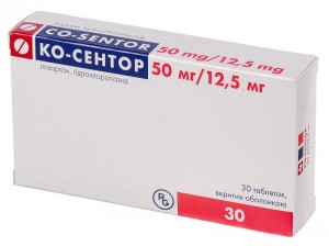 Ко-Сентор 50 мг/12.5 мг таблетки №30 - фото