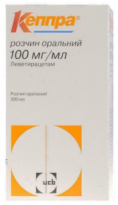 Кеппра 100 мг/мл раствор 300 мл - фото