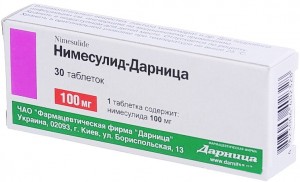 Нимесулид-Дарница 100 мг таблетки №30 - фото
