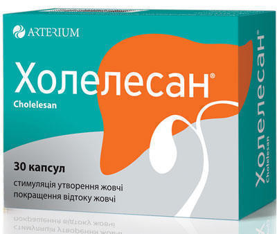 Холелесан капсулы №30